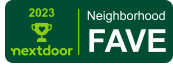 nextdoor award badge neighborhood fave